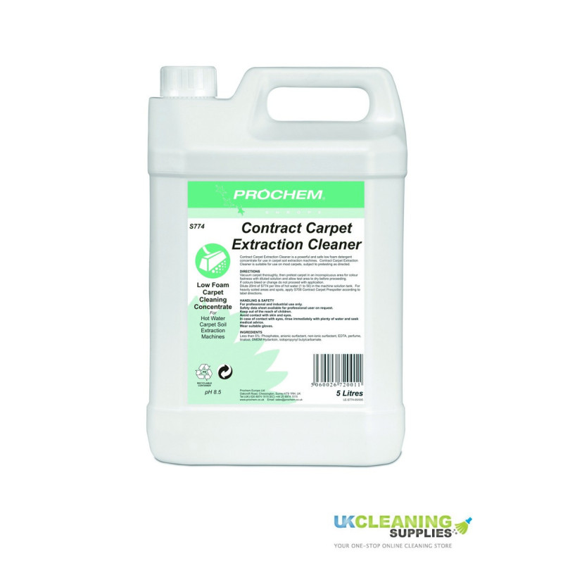 Prochem Contract Carpet Extraction Cleaner 5 litres image 1