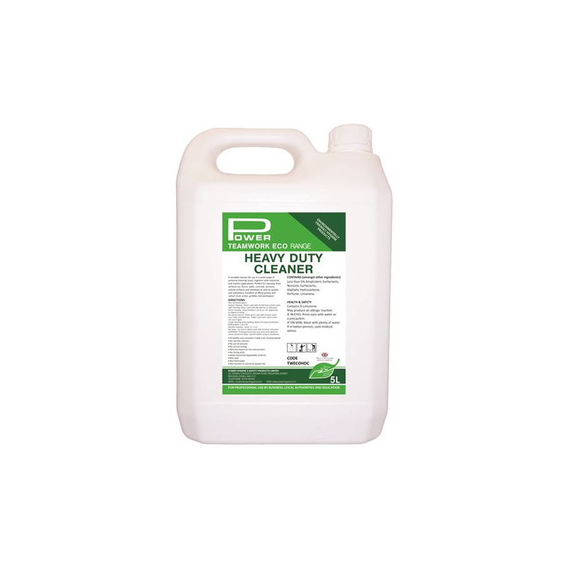 Teamwork Eco Heavy Duty Cleaner – 5 Litre image 1 Teamwork Eco Heavy Duty Cleaner – 5 Litre image 1