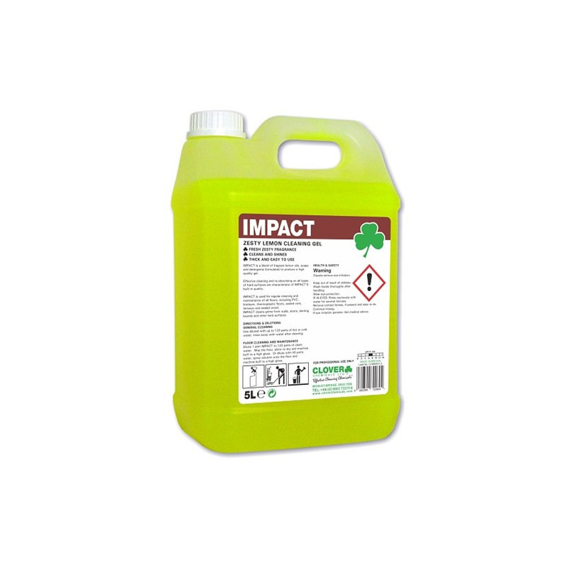 Impact Lemon Floor Gel 5 ltr image 1 Impact Lemon Floor Gel 5 ltr image 1