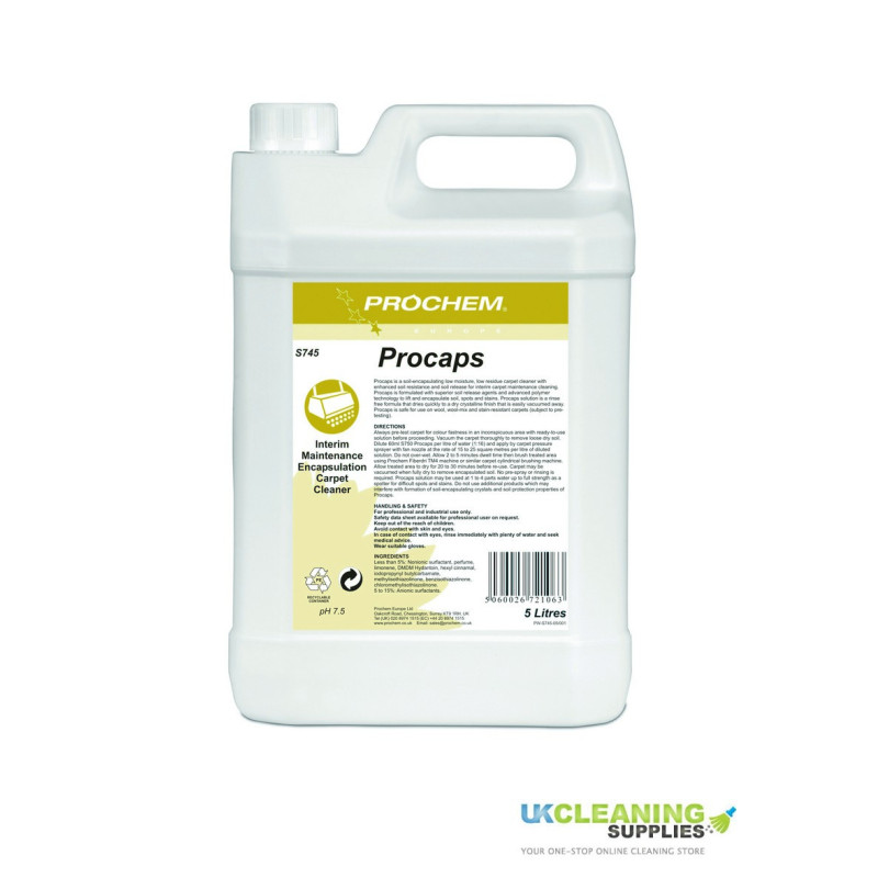 Prochem Procaps 5 litres image 1 Prochem Procaps 5 litres image 1