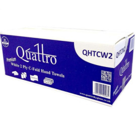C Fold Hand Towels Quattro Premium 2ply 2400 Towels image 1
