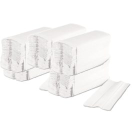 C- Fold Paper Hand Towels C/Folds White (2400 Per Case) image 1