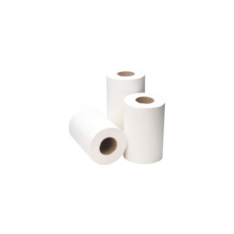 Mini Centrefeed 2Ply White Paper Towels box (12 rolls per box) image 1 Mini Centrefeed 2Ply White Paper Towels box (12 rolls per box) image 1