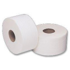 Mini Jumbo Toilet Roll 3 inch core (76 mm) (2 Ply) (12 Per Case) image 1