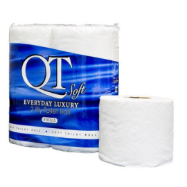 Quattro Premium Luxury – QT 2ply Soft Toilet Roll (40 rolls) image 1