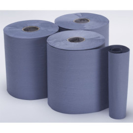 North Shore Blue Embossed Towel Roll image 1