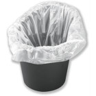 Square White Bin Liners (1000 Per Box) image 1