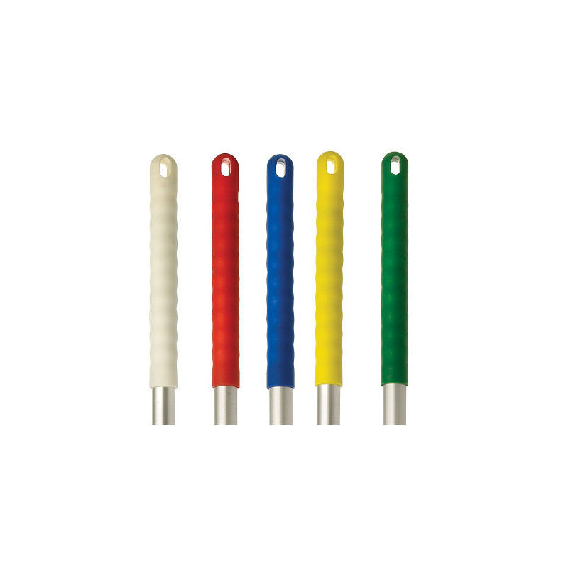 Aluminium Hygiene Mop Handle 4ft (Colour Coded) image 1 Aluminium Hygiene Mop Handle 4ft (Colour Coded) image 1