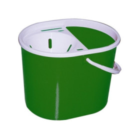 Mop Bucket Complete With Wringer / Sieve – 11 Litre (Colour Coded) image 1