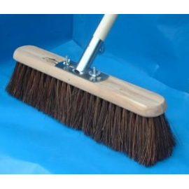 Stiff Bahia Mixture Platform Broom 24 inch image 1