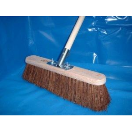Stiff Natural Bassine Platform Broom 36 inch image 1
