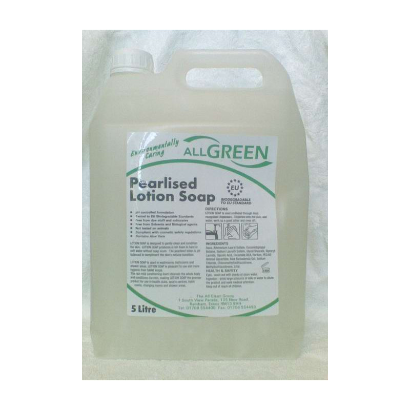 Environmentally Friendly Pearlised Lotion Soap image 1 Environmentally Friendly Pearlised Lotion Soap image 1