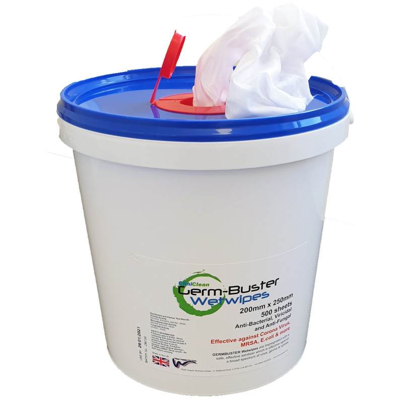 Germ Buster Wipes Wipes 1 x 500 image 1