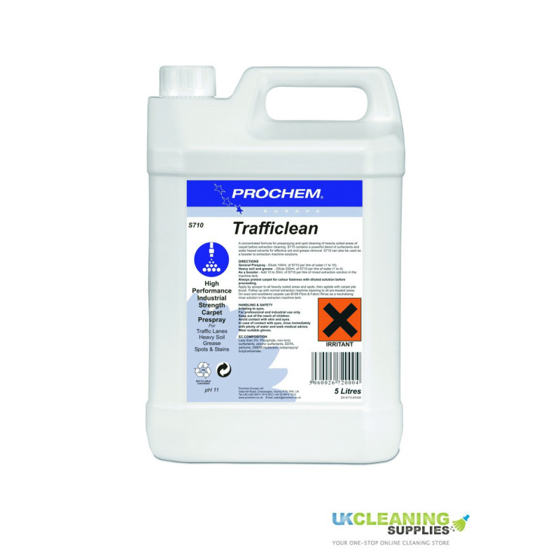 Prochem Trafficlean 5 litres – Carpet Cleaning Solution image 1 Prochem Trafficlean 5 litres – Carpet Cleaning Solution image 1