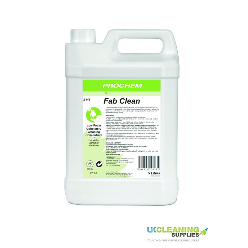 Prochem Fab Clean 5 litres image 1 Prochem Fab Clean 5 litres image 1
