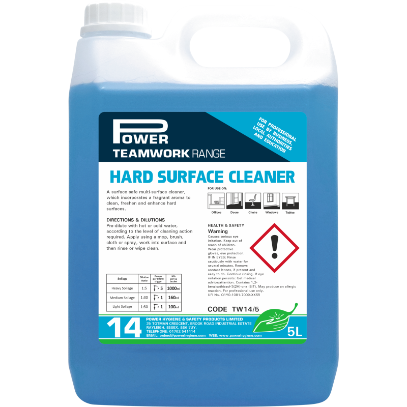 Teamwork 14 Hard Surface Cleaner – 5Litre image 1 Teamwork 14 Hard Surface Cleaner – 5Litre image 1