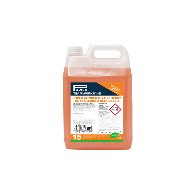 Teamwork 15 Super Heavy Duty Degreaser image 1 Teamwork 15 Super Heavy Duty Degreaser image 1