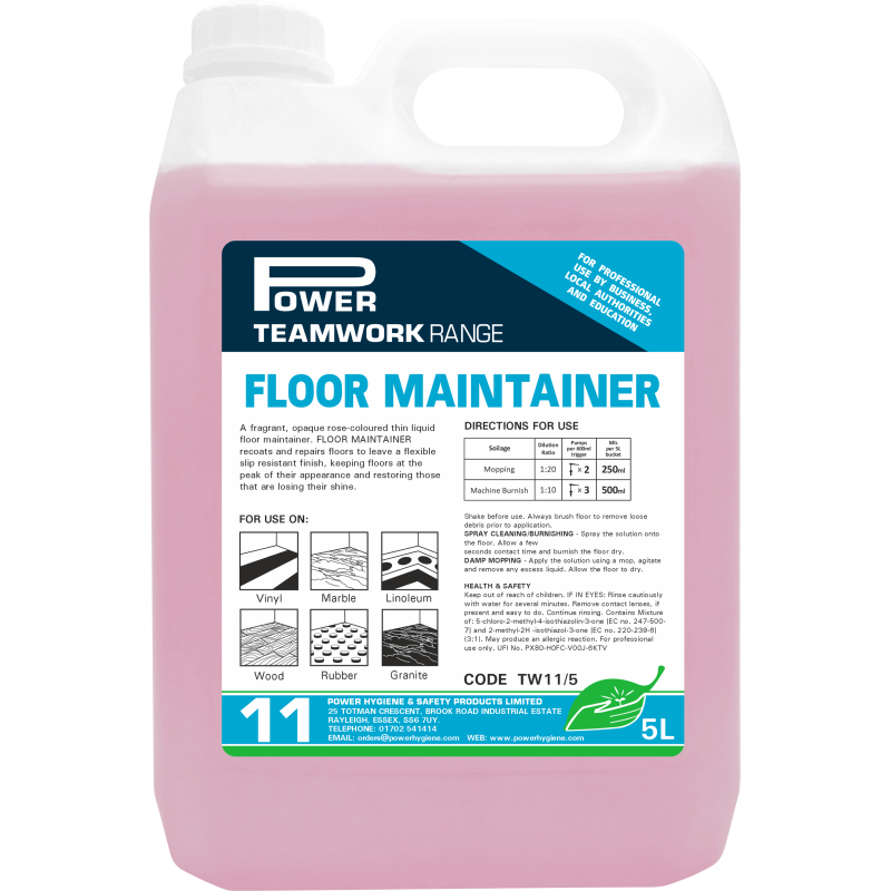 Teamwork 11 Floor Maintainer – 5 Litre image 1 Teamwork 11 Floor Maintainer – 5 Litre image 1