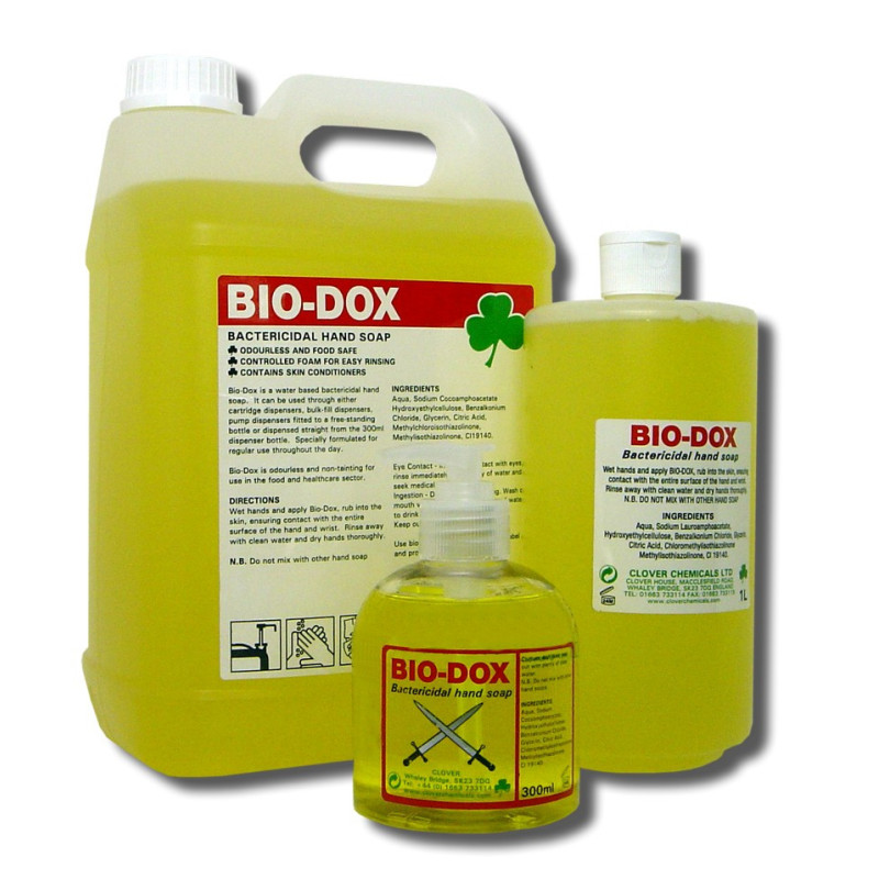 Clover Bio-Dox Soap 5 Litres image 1 Clover Bio-Dox Soap 5 Litres image 1