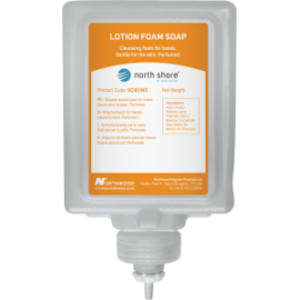 North Shore Lotion Foam Soap 6 x 1000ml image 1