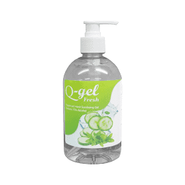 Q-Gel Alcohol Hand Sanitiser 500ml Pump image 1