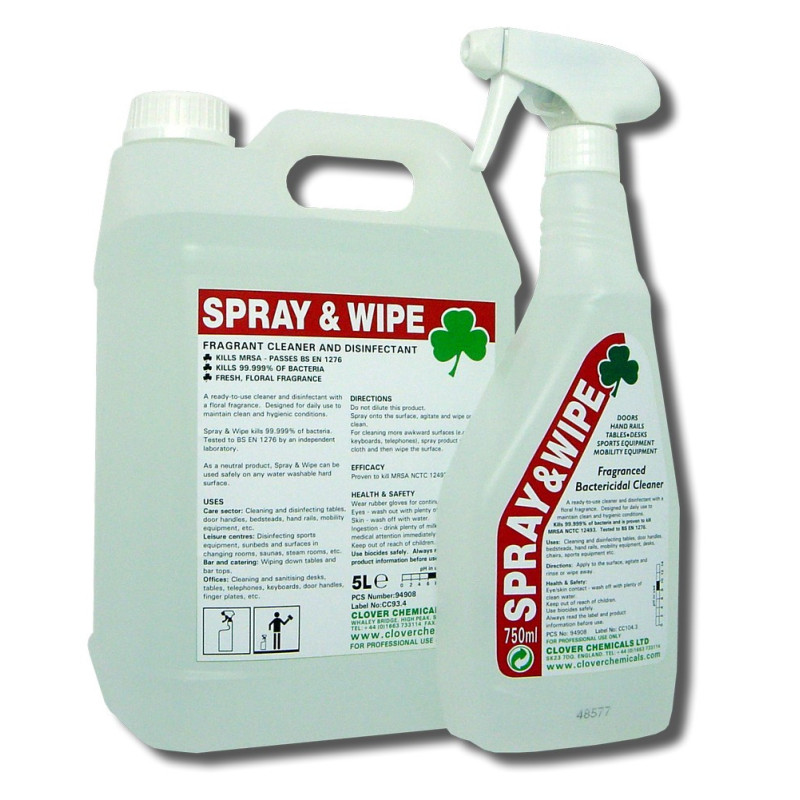 Clover Spray & Wipe 5 Litre image 1 Clover Spray & Wipe 5 Litre image 1