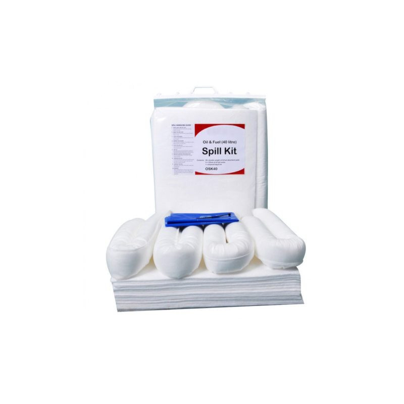 Spill Kit – 40L Oil & Fuel – Clip Top Bag image 1 Spill Kit – 40L Oil & Fuel – Clip Top Bag image 1